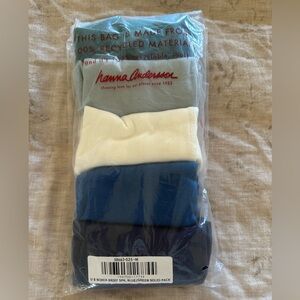 Hanna Andersson Boy’s Boxer Briefs - Shades of Blue & Cream. Size M Boys.